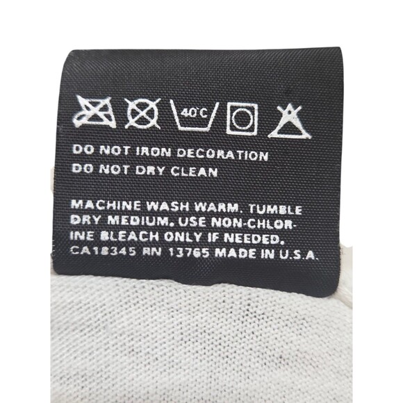 Vintage 80s Screen Stars T Shirt XL School Frenship Graphic Made In USA H1.1 - Picture 4 of 9